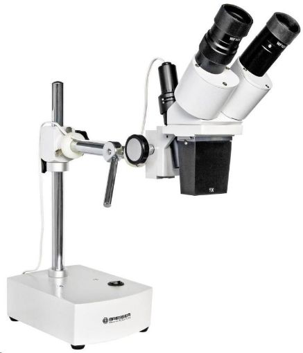 Obrázek CONRAD Stereomikroskop Bresser Optik Biorit ICD-CS 5802520, binokulární, 20 x