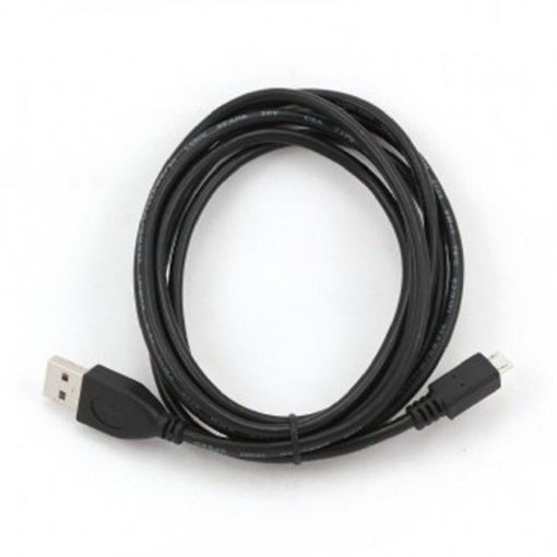 Obrázek GEMBIRD Kabel CABLEXPERT USB A Male/Micro B Male 2.0, 1m, Black High Quality