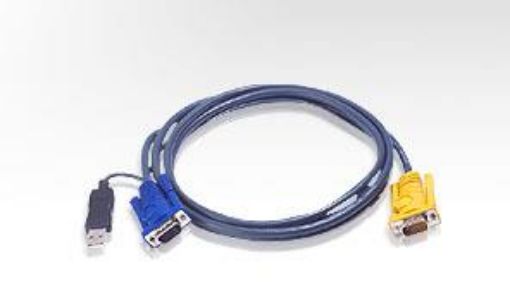 Obrázek ATEN integrovaný kabel 2L-5202UP pro KVM USB 1,8m