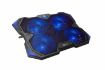 Obrázek C-TECH chladící podložka pod NTB Zefyros (GCP-01B), casual gaming, 17,3", modré podsvícení, regulace otáček