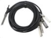 Obrázek MikroTik Q+BC0003-S+, QSFP+ 40G brake-out kabel na 4x10G SFP+