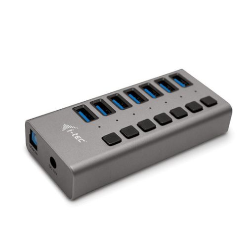 Obrázek i-tec USB 3.0 Charging HUB 7 Port + Power Adapter 36 W