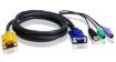 Obrázek ATEN KVM sdružený kabel k CS-82U,84U,CL-5808, 5816 USB + PS/2, 3m