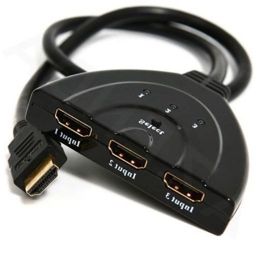 Obrázek GEMBIRD Datový přepínač HDMI switch, 3 cesty