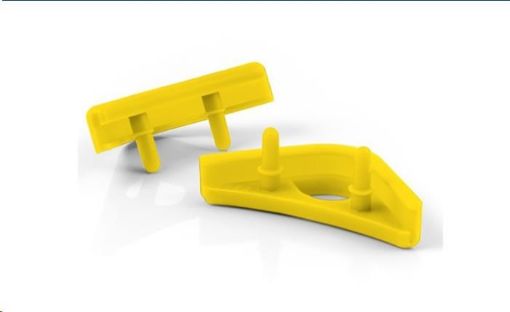 Obrázek NOCTUA NA-SAVP1.yellow - sada 16 ks antivibračních podložek pro ventilátory, žlutá