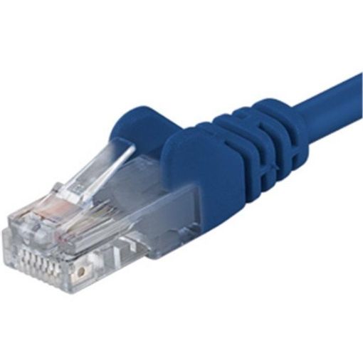 Obrázek PremiumCord Patch kabel UTP RJ45-RJ45 CAT6 1,5m modrá