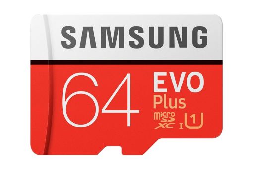 Obrázek Samsung Micro SDXC karta 64GB EVO Plus (Class 10 UHS-3) + SD adaptér