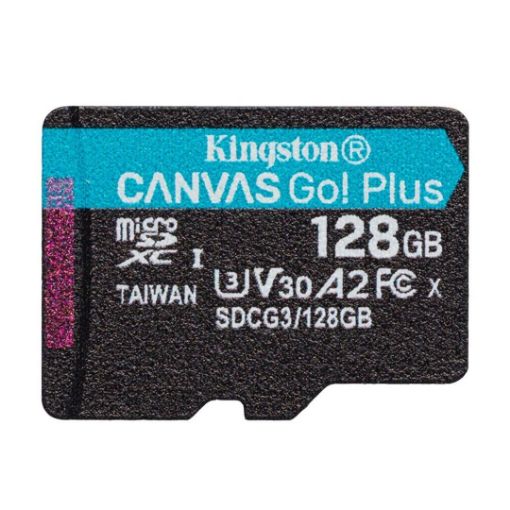 Obrázek Kingston 64GB microSDXC Canvas Go! Plus A2 U3 V30 170MB/s bez adapteru
