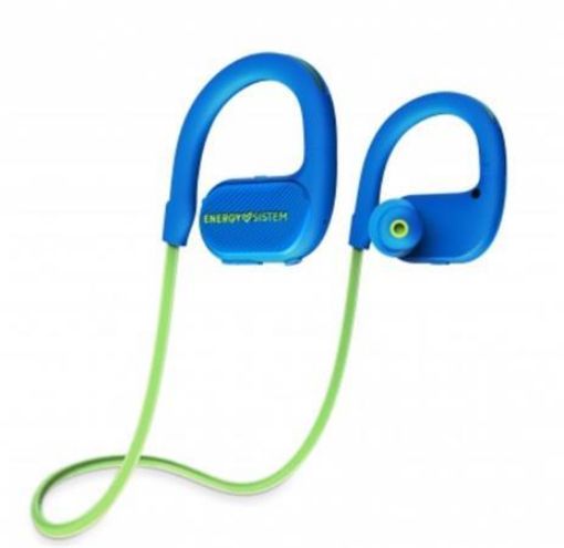 Obrázek ENERGY Earphones BT Running 2 Neon Green, Bluetooth sluchátka s LED osvětlením