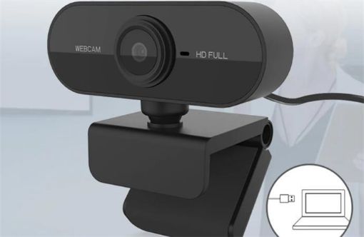 Obrázek Webkamera F603 , Full HD, mikrofon, USB2.0, černá s klipem