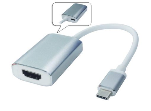 Obrázek PREMIUMCORD Převodník USB3.1 na HDMI, hliníkové pouzdro, rozlišení 4K*2K@60Hz