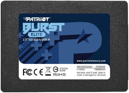 Obrázek SSD 120GB PATRIOT Burst Elite 450/320MBs