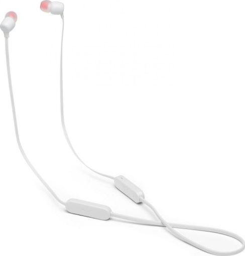 Obrázek JBL Tune125BT sluchátka in-ear white