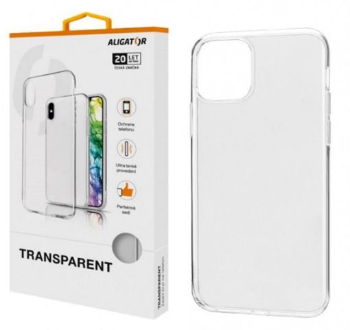 Obrázek ALIGATOR Pouzdro Transparent Apple iPhone 11 Pro