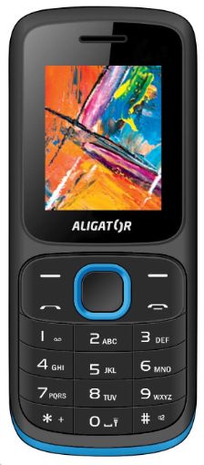 Obrázek Aligator D210 Dual SIM, černo-modrý