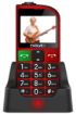 Obrázek EVOLVEO EasyPhone FM, mobilní telefon pro seniory s nabíjecím stojánkem (červená barva)