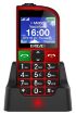 Obrázek EVOLVEO EasyPhone FM, mobilní telefon pro seniory s nabíjecím stojánkem (červená barva)