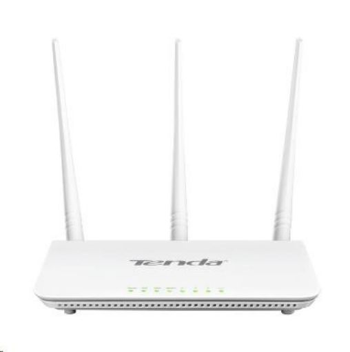Obrázek Tenda F303 (F3) Wireless-N Router 802.11b/g/n,300Mbps, 1xWAN, 3xLAN, 3xFix. Ant. 5dBi