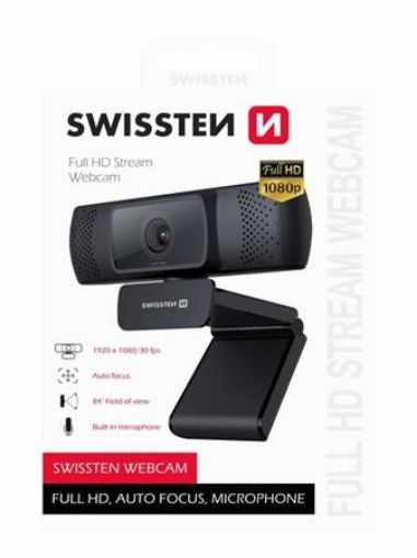 Obrázek SWISSTEN WEBCAM FHD 1080P