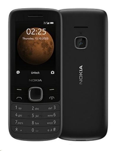 Obrázek Nokia 225 4G 2020, Dual SIM, černá