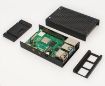 Obrázek Hliníková krabička pro Raspberry Pi 4B, černá