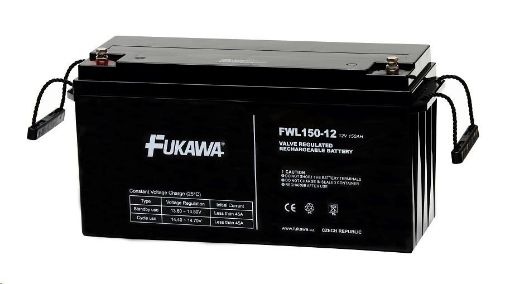 Obrázek Baterie - FUKAWA FWL 150-12 (12V/150Ah - M8), životnost 10let