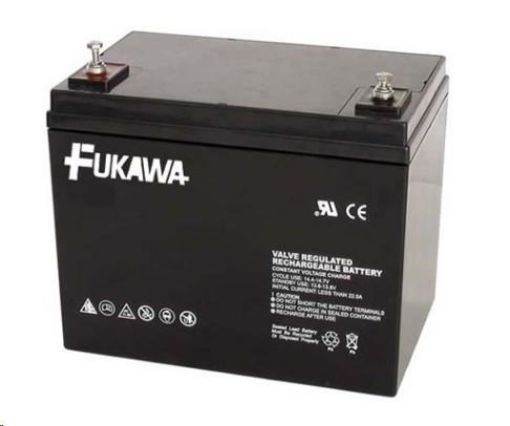 Obrázek Baterie - FUKAWA FWL 75-12 (12V/75Ah - M6), životnost 10let