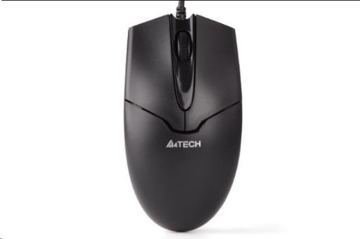 Obrázek A4tech OP-550NU, myš, 2click, 1 kolečko, 3 tlačítka, USB, černá