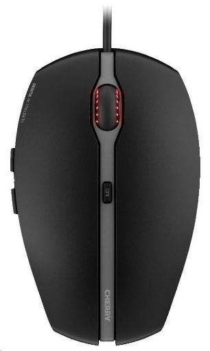 Obrázek CHERRY myš Gentix 4K, drátová, USB, 3600 dpi, černá