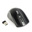 Obrázek GEMBIRD myš MUSW-4B-04-GB, šedo-černá, bezdrátová, USB nano receiver
