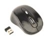 Obrázek GEMBIRD myš MUSW-6B-01, černá, bezdrátová, USB nano receiver