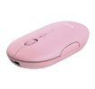 Obrázek TRUST myš PUCK, bezdrátová, USB, růžová
