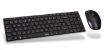 Obrázek RAPOO set klávesnice+myš 9300M, Wireless Multi-Mode Slim Mouse and Ultra-Slim Keyboard, černá
