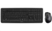 Obrázek CHERRY set klávesnice + myš DW 5100, bezdrátová, USB, CZ+SK layout, černá