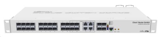 Obrázek MikroTik Cloud Router Switch CRS328-4C-20S-4S+RM, 800MHz CPU,512MB RAM, 20x SFP, 4x SFP+, 4x LAN combo, vč. L5
