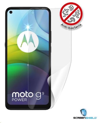 Obrázek Screenshield fólie na displej Anti-Bacteria pro MOTOROLA Moto G9 Power XT2091