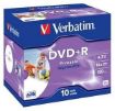 Obrázek VERBATIM DVD+R 10-Pack Printable/16x/4.7GB/Jewel
