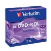 Obrázek VERBATIM DVD+R(5-pack)DoubleLayer/Jewel/8x/8,5GB 