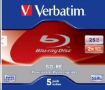 Obrázek VERBATIM BD-RE 5pack Blu-Ray/Jewel/2x/25GB