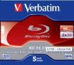 Obrázek VERBATIM BD-RE DL (5-pack)Blu-Ray/Jewel/2x/50GB