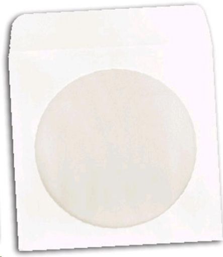 Obrázek OEM Obálka na CD papírová s okénkem (balení 100ks)