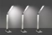 Obrázek Solight LED stolní lampička stmívatelná, 11W, změna chromatičnosti, broušený hliník, stříbrná