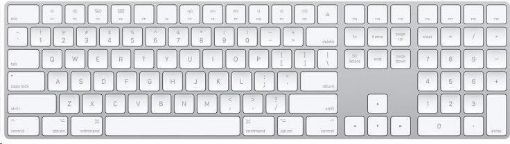 Obrázek APPLE Magic Keyboard s číselnou klávesnicí - Slovenská - Stříbrná