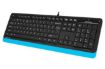 Obrázek A4tech FK10 FSTYLER, klávesnice, CZ/US, USB, modrá barva