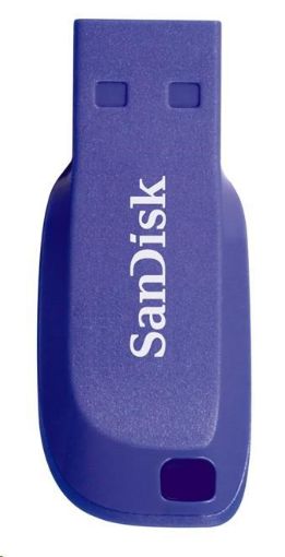 Obrázek SanDisk Flash Disk 16GB Cruzer Blade, USB 2.0, modrá