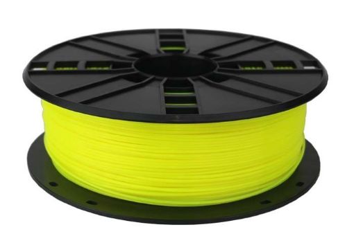 Obrázek GEMBIRD Tisková struna (filament) PLA PLUS, 1,75mm, 1kg, žlutá