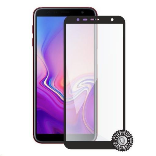 Obrázek Screenshield ochrana displeje Tempered Glass pro SAMSUNG J610 Galaxy J6+ 2018) (full cover), černá