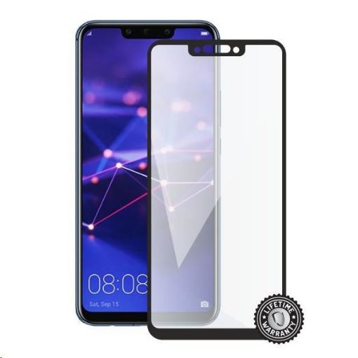 Obrázek Screenshield ochrana displeje Tempered Glass pro HUAWEI Mate 20 Lite (full cover), černá