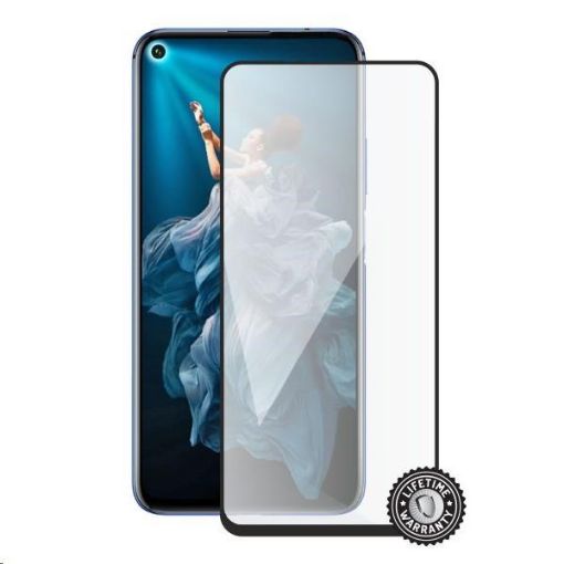 Obrázek Screenshield ochrana displeje Tempered Glass pro HUAWEI Honor 20, (full cover), černá