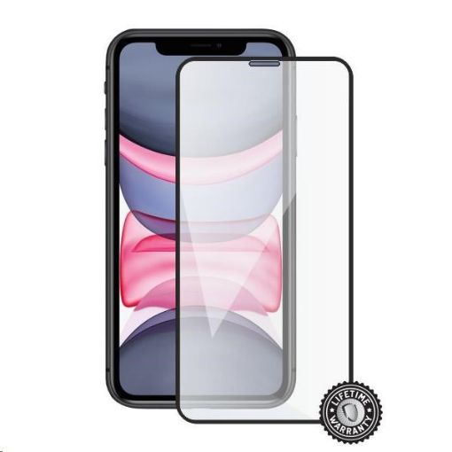 Obrázek Screenshield ochrana displeje Tempered Glass pro APPLE iPhone 11, (full cover), černá